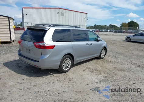 2017 Toyota Sienna Xle 8 Passenger from USA, damaged, VIN 5TDYZ3DCXHS878865